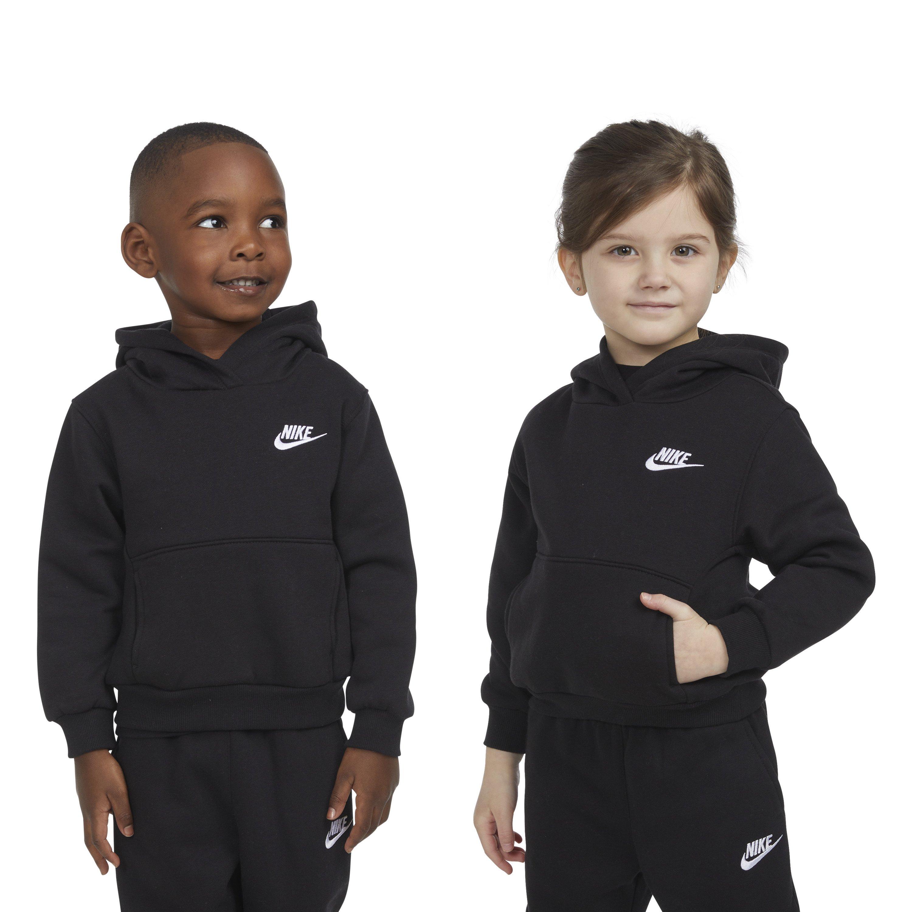 Nike Toddler Sportswear Club Fleece Pullover Hoodie - Black - BLACK